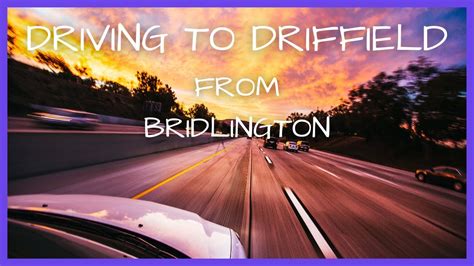 Best route to drive from Derby to Bridlington